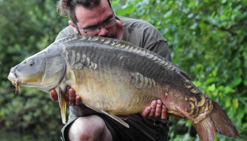 A carp from Brocard Large, Stewart Cliff, Aug 2017