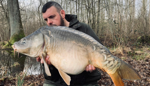 A carp from Brocard Large, David Smalley, Mar 2023