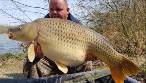 A carp from Brocard Large, Thomas Gouldsborough, Mar 2019