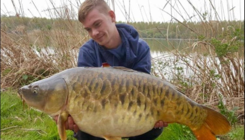 A carp from Brocard Large, Apr 2019