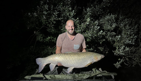 A 49 lb 4 oz fish from Brocard Large, Jul 2022