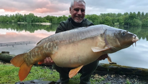 A carp from Brocard Large, May 2021