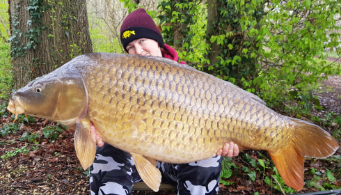A 53 lb fish from Brocard Large, Mar 2022