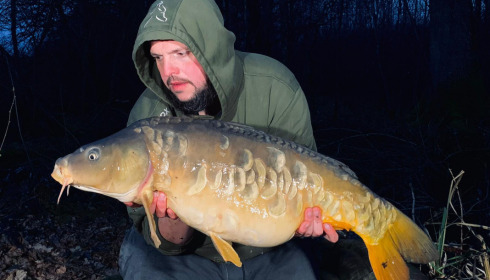 A carp from Brocard Large, David Smalley, Mar 2023