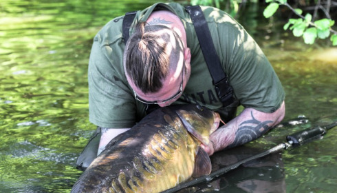 A carp from Brocard Large, Stewart Cliff, May 2018