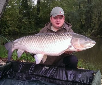 A grass carp from Brocard Large, Oct 2013