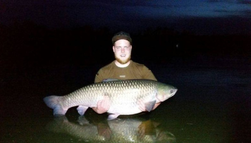 A 64 lb 5 oz carp from Brocard Large, Lars-Christian - Swim 11, Apr 2016