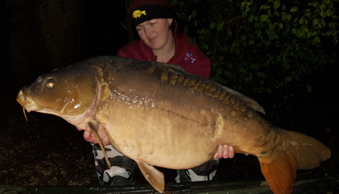 A 52 lb fish from Brocard Large, Mar 2022