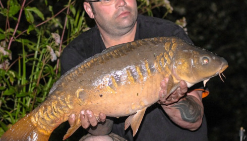 A carp from Brocard Large, Stewart Cliff, Aug 2017