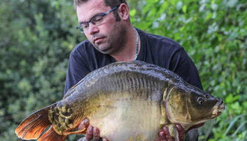 A carp from Brocard Large, Stewart Cliff, Aug 2017