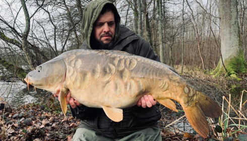 A carp from Brocard Large, David Smalley, Mar 2023