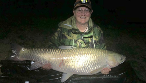 A 48 lb fish from Brocard Large, Grass carp, Jul 2023