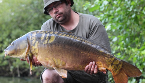 A carp from Brocard Large, Stewart Cliff, Aug 2017