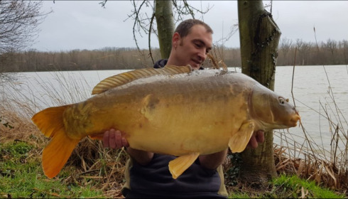 A carp from Brocard Large, Mar 2019