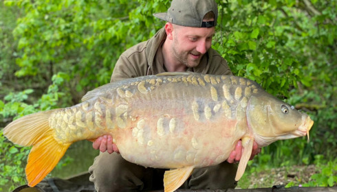 A carp from Brocard Small, May 2021