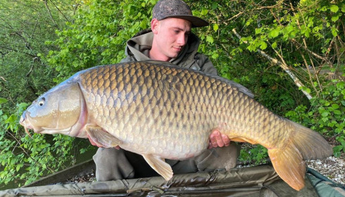A carp from Brocard Small, May 2021