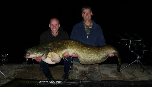A 105 lb catfish from Brocard Small, Wilko van Loon, Jul 2016