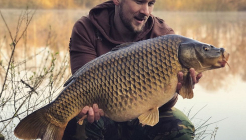 A 30 lb carp from Brocard Small, Mar 2017