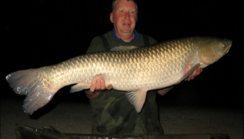 A 42 lb 4 oz carp from Brocard Small, Andrew Wornham, Sep 2019