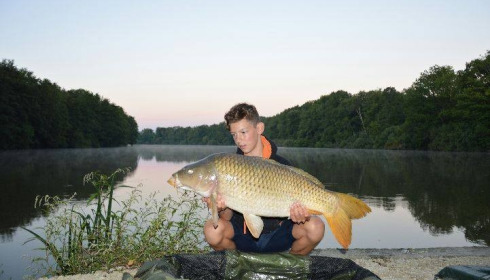A carp from Brocard Small, Peg 4, Sep 2016