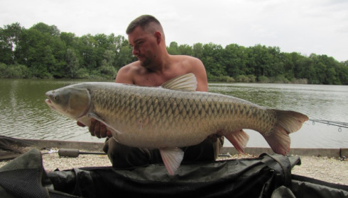 A 39 lb 2 oz carp from Brocard Small, Swim 2, Aug 2015