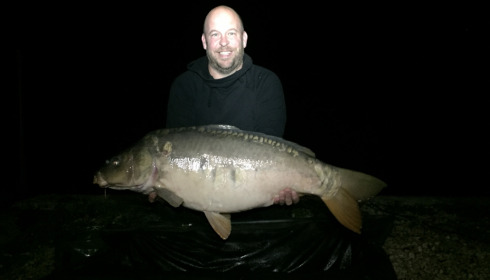 A 35 lb 8 oz carp from Brocard Small, Sep 2021