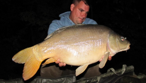 A 31 lb 9 oz carp from Brocard Small, Swim 2, Aug 2015