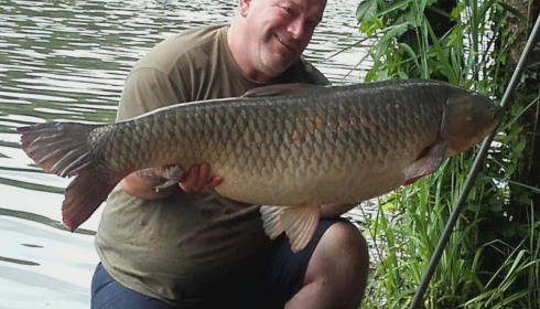 A 49 lb 6 oz carp from Brocard Small, Bryan Heywood, May 2016