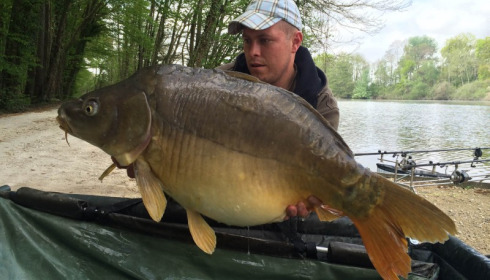 A carp from Brocard Small, Swim 3, Apr 2014