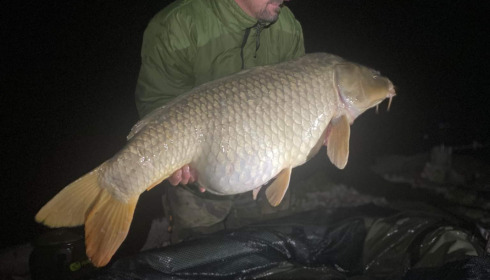 A 40 lb 5 oz carp from Brocard Small, Jonathan Smith, Apr 2022