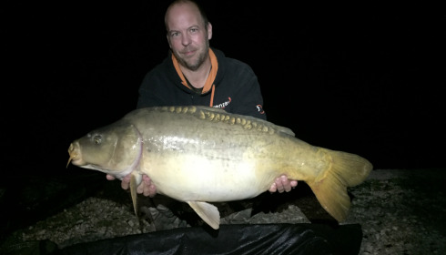 A 31 lb 10 oz carp from Brocard Small, Sep 2021