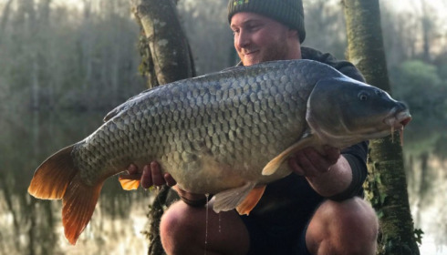 A 30 lb 8 oz carp from Brocard Small, Mar 2017