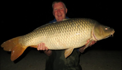 A 41 lb carp from Brocard Small, Andrew Wornham, Sep 2019