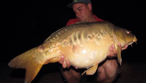 A 37 lb 4 oz carp from Brocard Small, Swim 2, Jul 2014