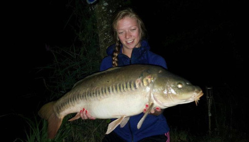 A carp from Brocard Small, Peg 3, Sep 2016
