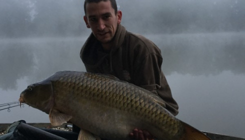 A 28 lb 15 oz carp from Brocard Small, Carl Smith, Sep 2015