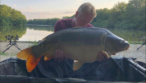 A carp from Brocard Small, Aug 2019