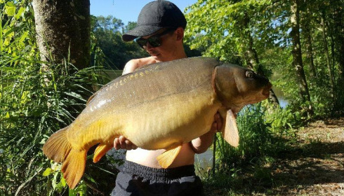 A carp from Brocard Small, Peg 3, Sep 2016