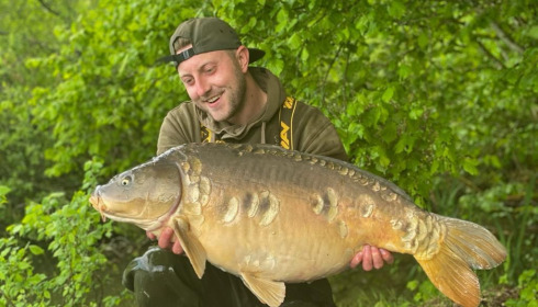 A carp from Brocard Small, May 2021