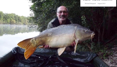 A 32 lb 12 oz carp from Brocard Small, Richard Sheppard, Aug 2014