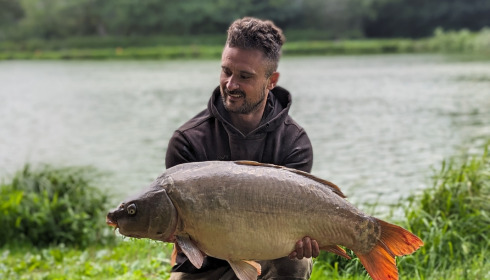 A 30 lb 14 oz carp from Cailleaux, Ben Hilling, Aug 2023