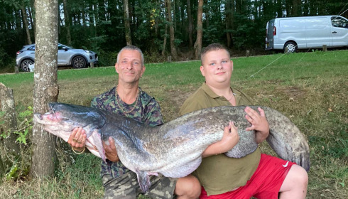A 90 lb fish from Cailleaux, Cat, Sep 2022