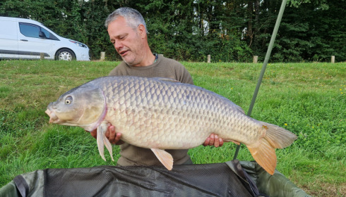 A 42 lb fish from Cailleaux, Aug 2023