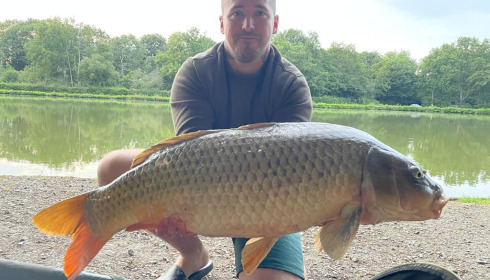 A 26 lb carp from Cailleaux, adam, Aug 2021