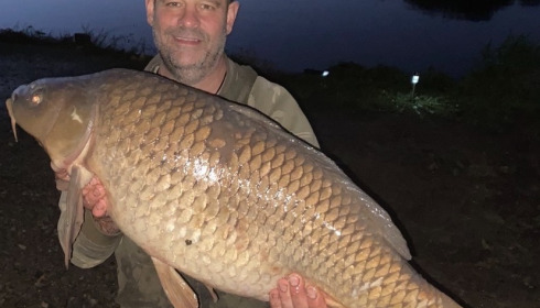 A 31 lb 8 oz carp from Cailleaux, Mark Harmer, Oct 2021