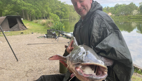 A 30 lb fish from Cailleaux, Catfish, May 2022