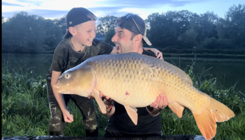 A 27 lb 5 oz fish from Cailleaux, Father and Son, Aug 2023