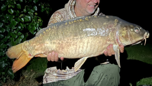 A 32 lb fish from Cailleaux, Sep 2022