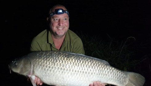 A 33 lb fish from Cailleaux, Sep 2022