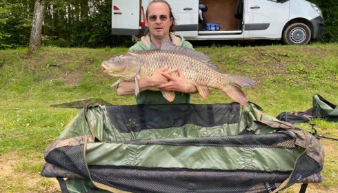 A carp from Cailleaux, May 2021